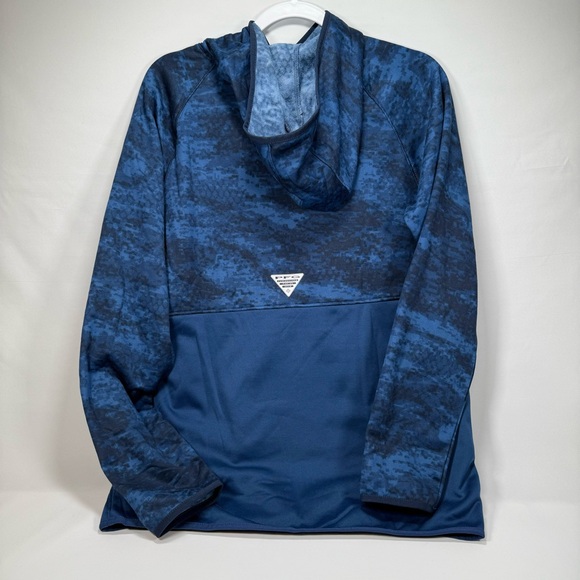 NWT New Columbia Men's PFG Super Terminal Fleece Hoodie Small S Base Layer Hunt - Picture 5 of 7